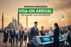 Pakistan Announces Visa-on-Arrival for Islamabad Talks 2026 Delegates Islamabad Talks 2026 visa-on-arrival