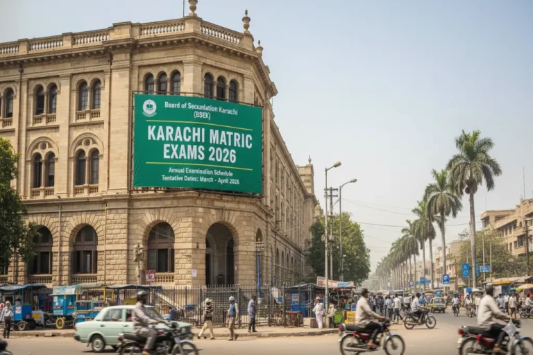 Karachi matric exams 2026