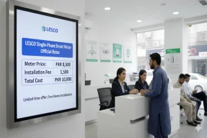 LESCO single phase smart meter price