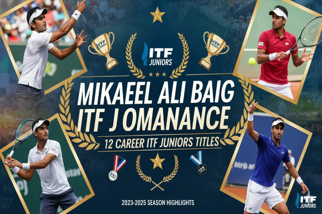 Mikaeel Ali Baig ITF titles