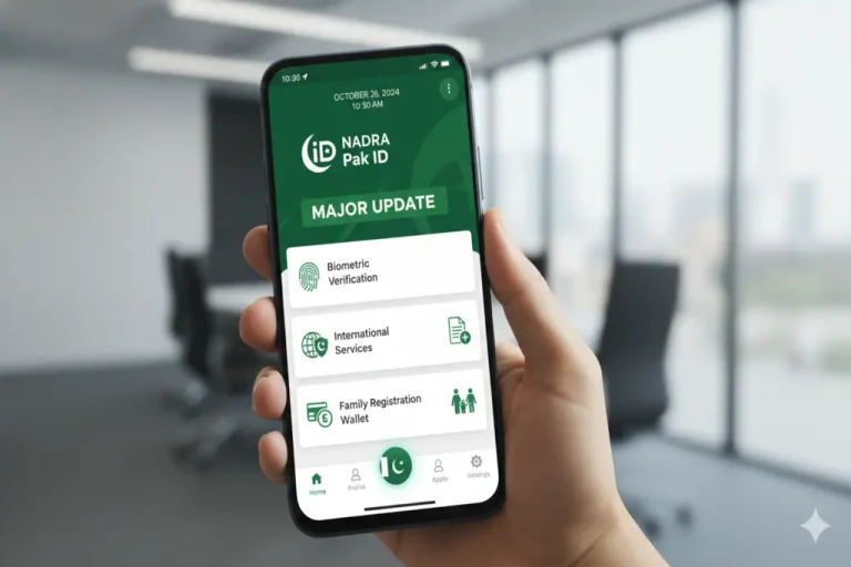 NADRA Pak ID app update