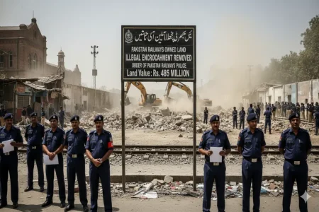 Pakistan Railways Police Land Recovery