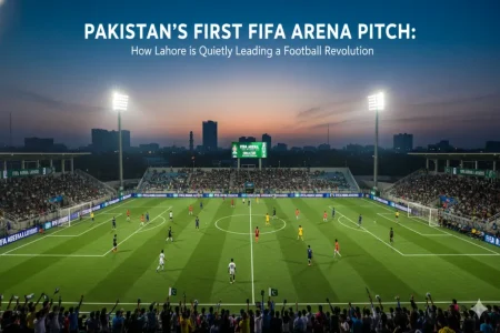 Pakistan’s first FIFA Arena Pitch