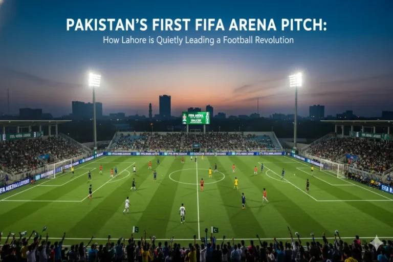 Pakistan’s first FIFA Arena Pitch