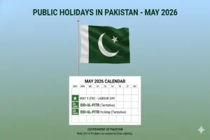 Public Holidays in Pakistan May 2026