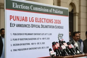 Punjab LG Elections 2026: ECP Announces Official Delimitation Schedule Punjab LG Elections 2026 Schedule