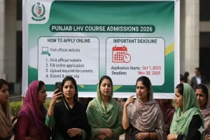 Punjab LHV Admissions 2026: How to Apply Punjab LHV Course Admissions 2026
