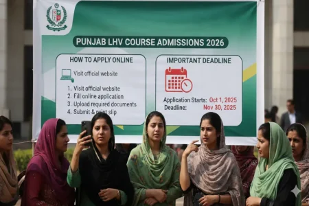 Punjab LHV Admissions 2026: How to Apply Punjab LHV Course Admissions 2026