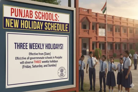 Punjab school holidays update