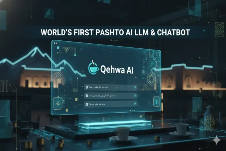 Qehwa AI: World’s First Pashto AI LLM and Chatbot Qehwa AI