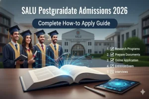 Shah Abdul Latif University (SALU) Postgraduate Admissions 2026: How to Apply SALU postgraduate admissions 2026