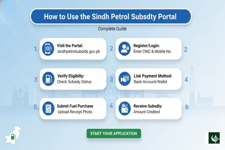 How to Use the Sindh Petrol Subsidy Portal: Complete Guide Sindh petrol subsidy portal