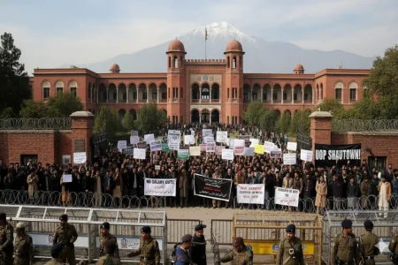 University of Peshawar Protests