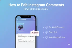 Finally! How to Edit Your Instagram Comments? edit Instagram comments