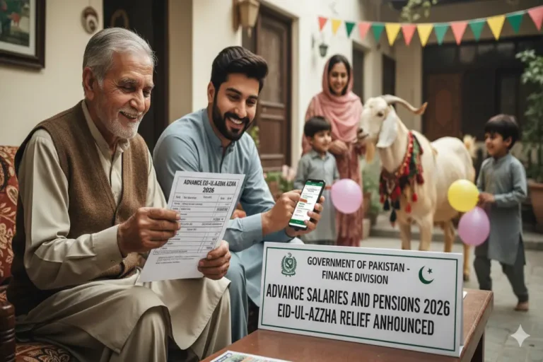 Govt Announces Advance Salaries and Pensions Ahead of Eid-ul-Azha 2026: Official Dates and Details Advance Salaries and Pensions 2026