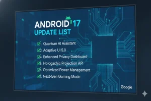 Android 17 update list