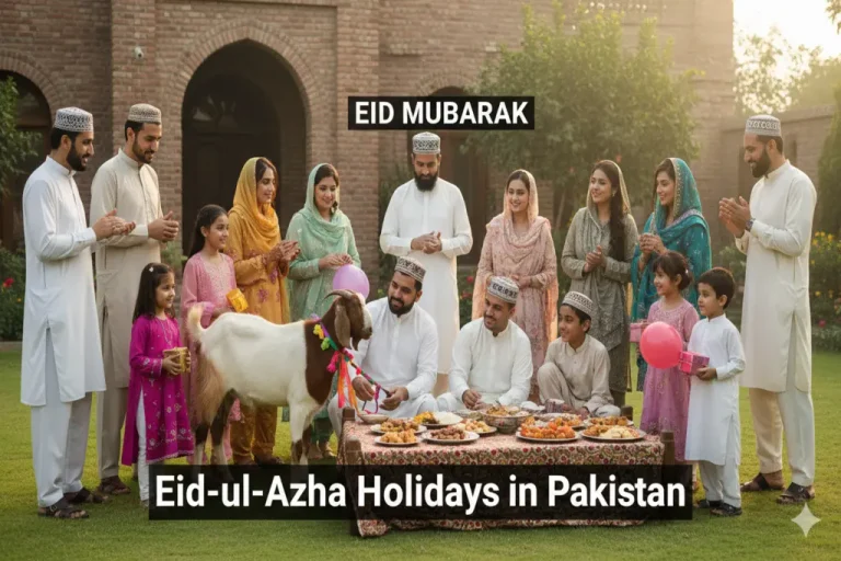Eid ul Azha Holidays in Pakistan 2026: Official Notification Issued For 5-Day Long Weekend Eid ul Azha holidays in Pakistan