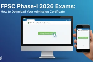 FPSC Phase-I 2026 Exams How to Download Your Admission Certificate