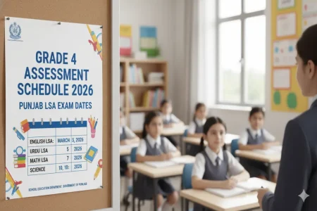 Grade 4 Assessment Schedule