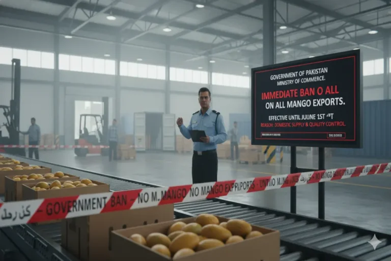 Pakistan Mango Export Ban 2026