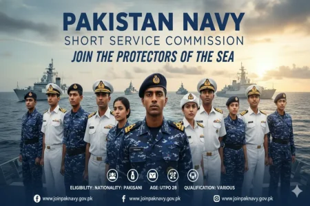 Pakistan Navy Short Service Commission 2026: Direct Entry Officer Opportunities, Eligibility, and Application Guide Pakistan Navy Short Service Commission