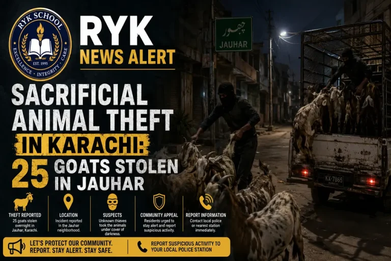 Sacrificial animal theft in Karachi
