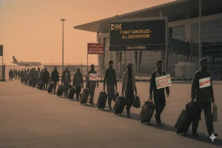 Thousands of Pakistani Workers Expelled from UAE: Helpline & Legal Status for Families UAE Expulsion of Pakistani Workers