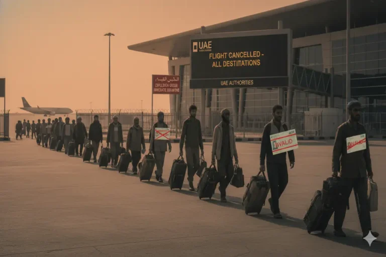 Thousands of Pakistani Workers Expelled from UAE: Helpline & Legal Status for Families UAE Expulsion of Pakistani Workers