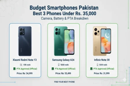Budget Smartphones Pakistan
