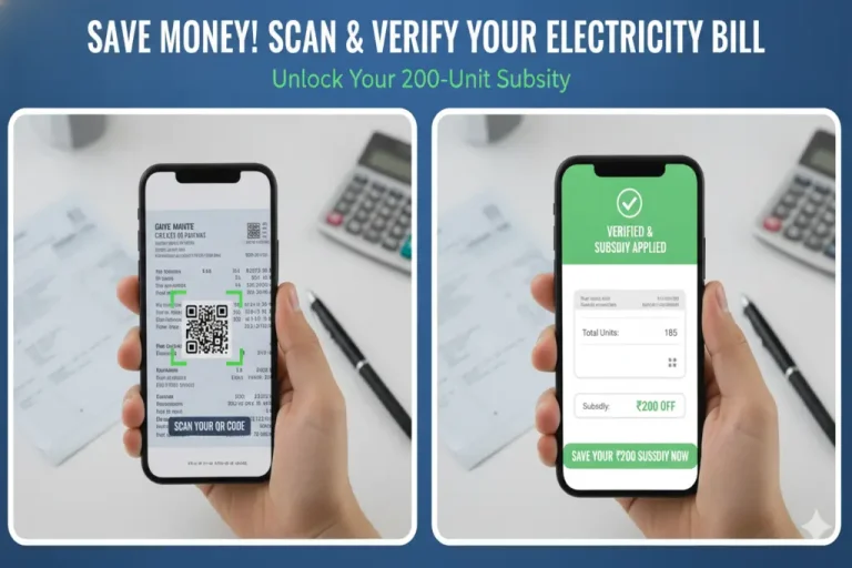 How to Scan and Verify Your Electricity Bill QR Code to Save Your 200-Unit Subsidy Electricity Bill QR Code Subsidisation