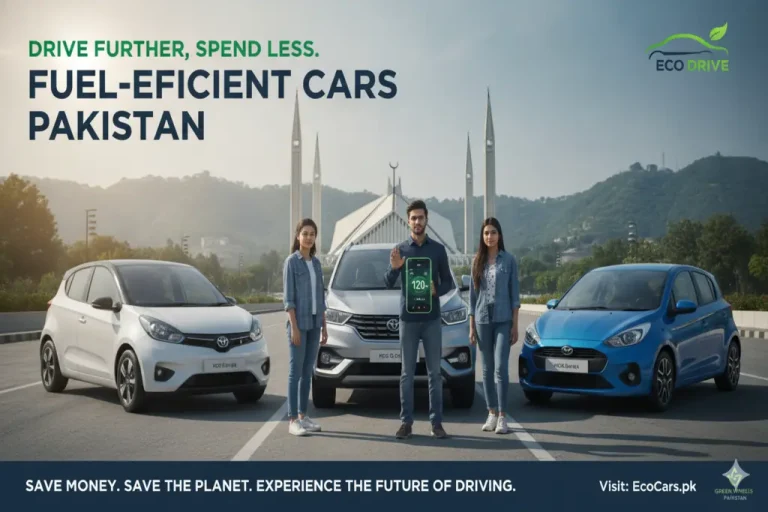 3 Best Fuel-Efficient Cars in Pakistan for Daily Office Commuting (2026 Used Market Guide) Fuel-Efficient Cars