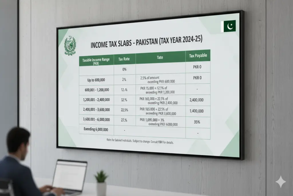Income Tax Slabs Pakistan