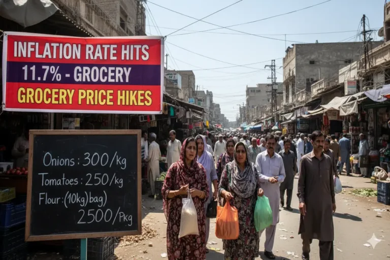 Pakistan Inflation Hits 11.7% Today: List of Food Items and Kitchen Grocery Prices Set to Rise in June 2026 Inflation Rate in Pakistan