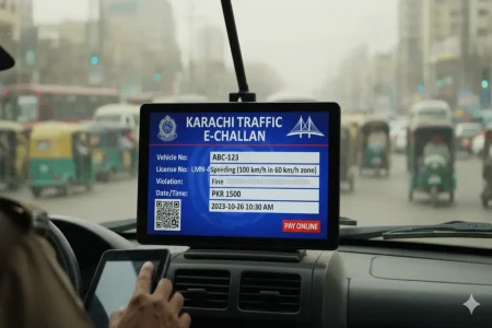 Karachi Traffic E-Challan