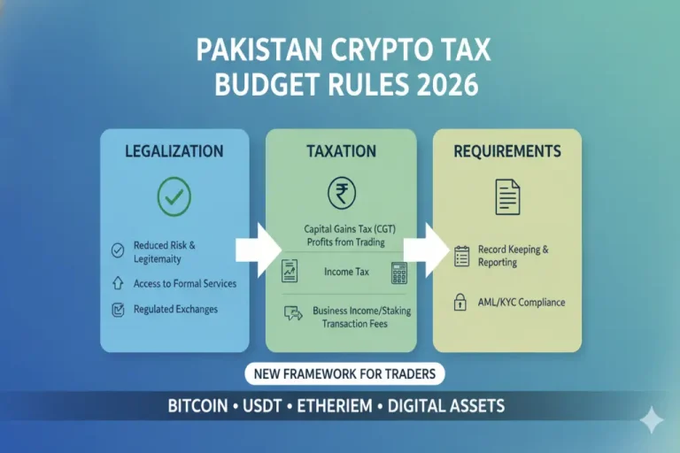 Pakistan to Legalize and Tax Crypto: What the New Budget 2026 Rules Mean for Local Bitcoin and USDT Traders Pakistan Crypto Tax Budget Rules