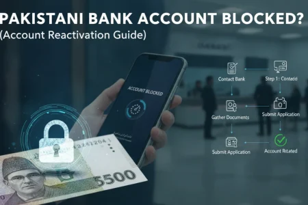 What to Do if Your Pakistani Bank Account Gets Blocked (Account Reactivation Guide)