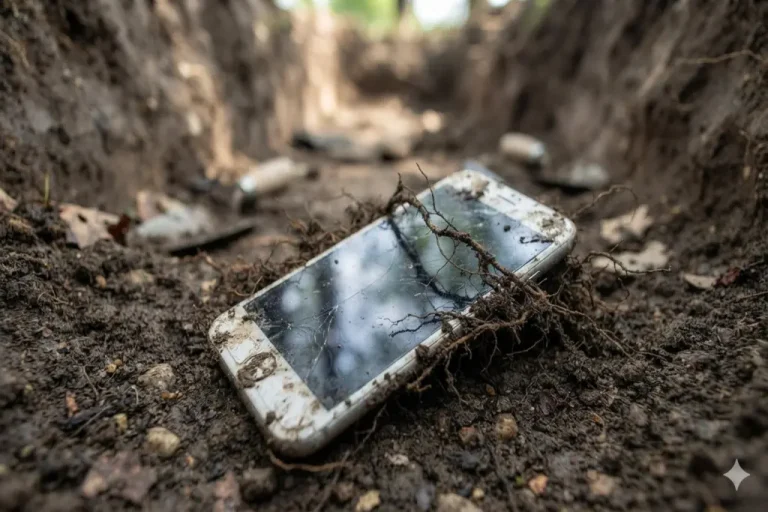 What Happens If You Bury an iPhone for 250 Years? Scientists Explain Buried iPhone