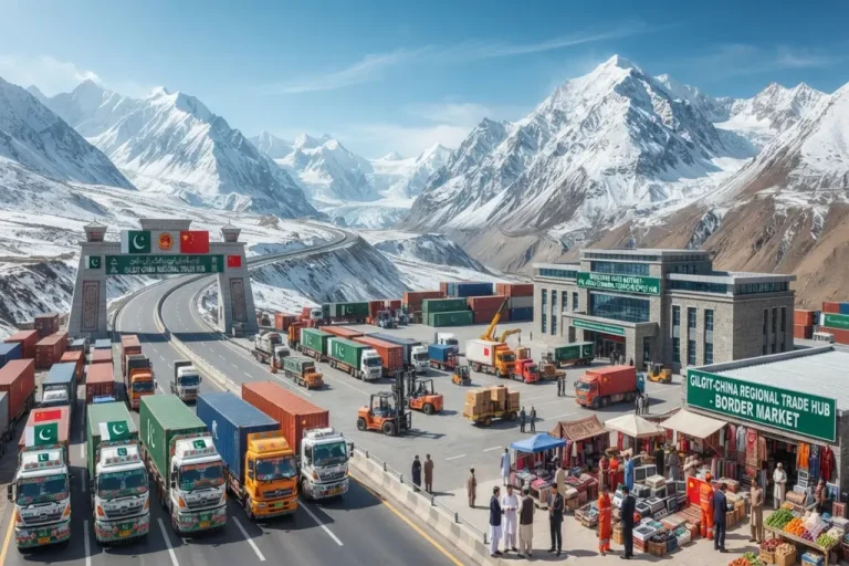 Gilgit-China border regional trade hub