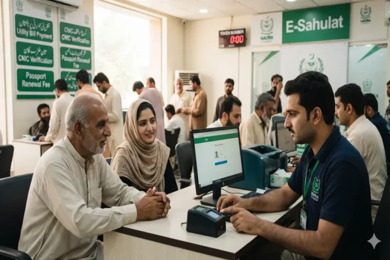 NADRA E-Sahulat