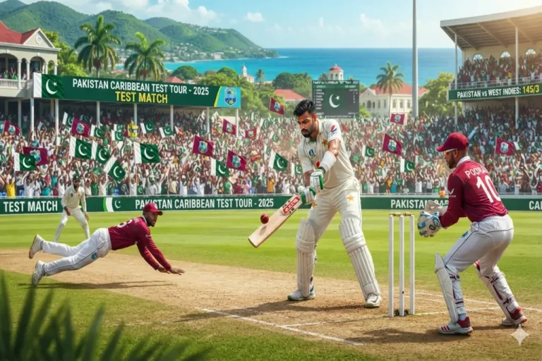 Pakistan Caribbean Test Tour