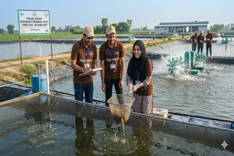 Punjab Shrimp Internship Program: Rs. 100,000 Monthly Stipend for Youth Punjab Shrimp Internship Program