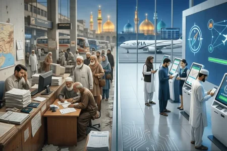 Iran & Iraq Pilgrims New Booking System