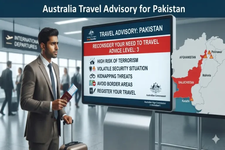 Australia Issues Updated Travel Advisory for Pakistan, Enforcing Stricter Guidelines for Dual Citizens Australia Travel Advisory Pakistan