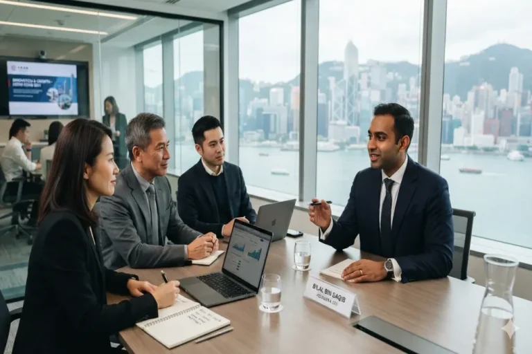 PVARA Chairman Bilal Bin Saqib Leads High-Level Digital Finance Summit in Hong Kong Bilal Bin Saqib Hong Kong Meetings