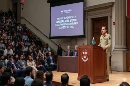 Field Marshal Asim Munir Harvard Meet