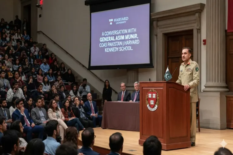 Field Marshal Asim Munir Harvard Meet
