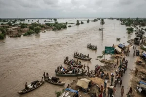 Pakistan Water Update: Low-Level Flooding Persists in Indus River, Other Major Rivers Flowing Normally Flood Situation in Indus River