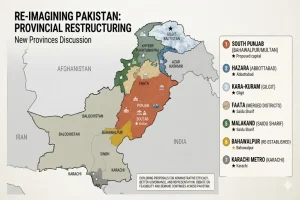 New Provinces in Pakistan