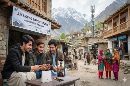AJK and GB 5G Services Launched: SCO Activates Trial Network Across Seven Locations AJK and GB 5G Services