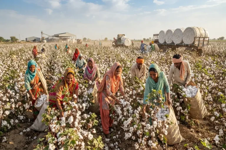 Pakistan Cotton Production 2026: Punjab Ginning Jumps 24.7pc, Sindh Rises 16.25pc as Season Kicks Off Strong Cotton Production